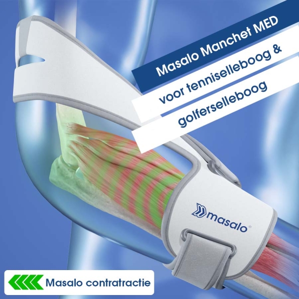 Masalo Cuff MED - unique tennis elbow treatment