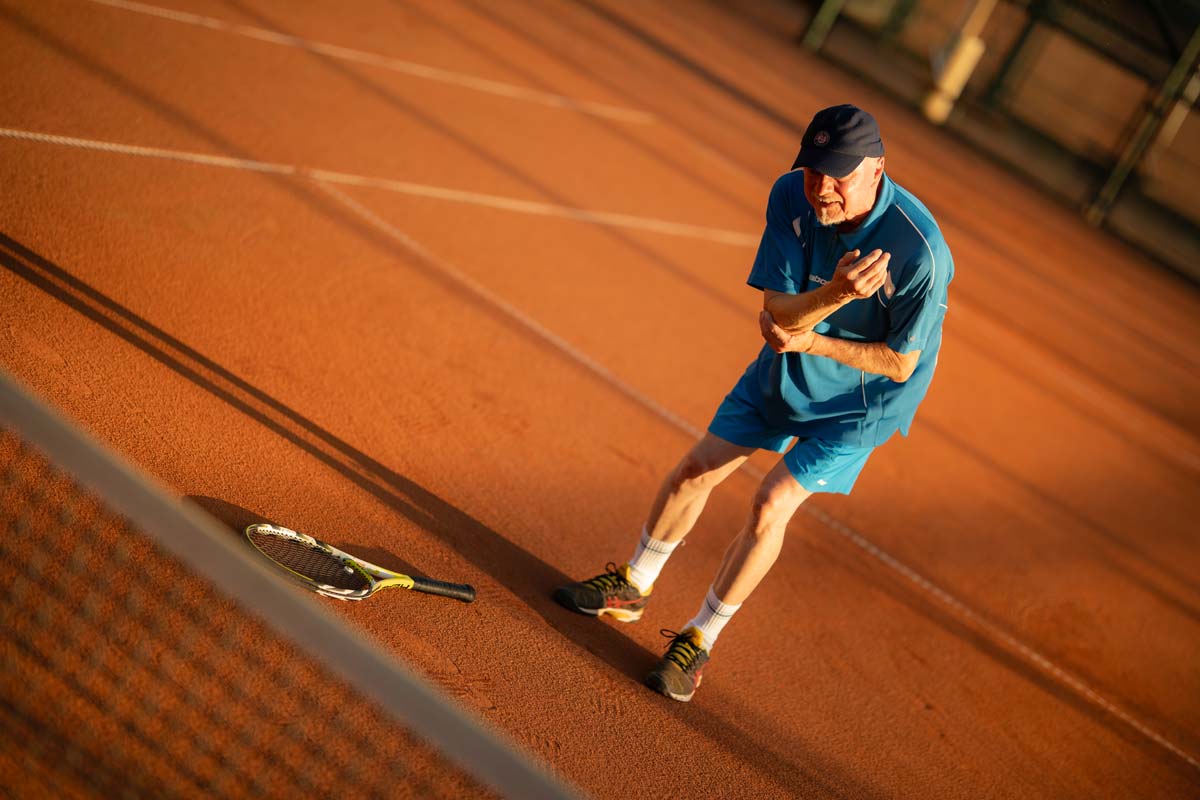 Illustratie van het werkingsprincipe van Masalo Manchet tegen tenniselleboog, golferselleboog